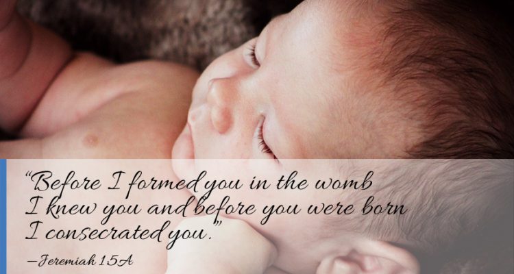 Before I formed you in the womb I knew you