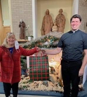 St. Gianna's Place receives gifts for residents from St. Christopher church in Nashua.