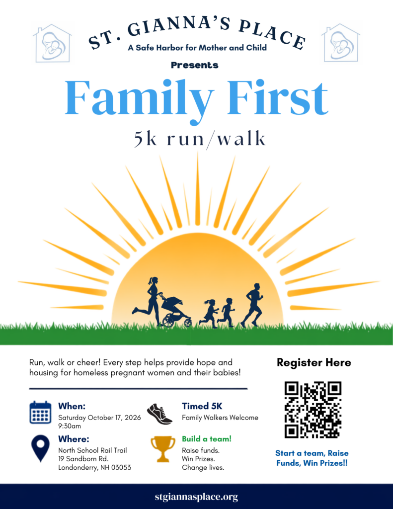 Information sheet for Family First 5K
